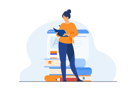 Flat Illustration People Are Studying: Enhancing Visual Communication for Creative and Business Projects
