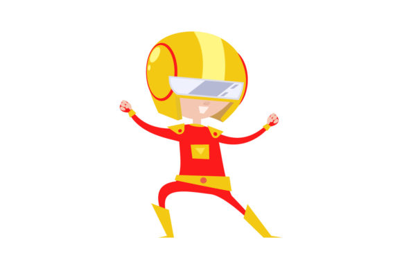Flat Illustration Super Hero-01: A Versatile Design Resource for Creative Professionals
