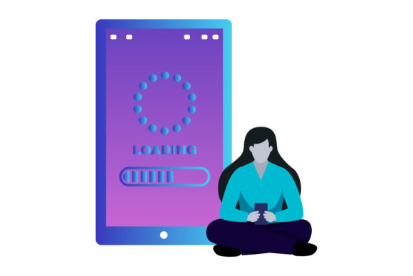 Flat Illustration Work from Home-04: A Practical Visual Resource for Creative Projects