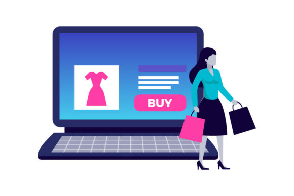 Flat Illustration Work from Home-08: Simple Design for Creative Projects