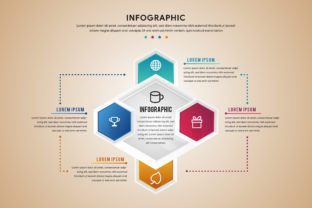 Hexagon Gradient Infographics: Modern Design Templates for Visual Storytelling