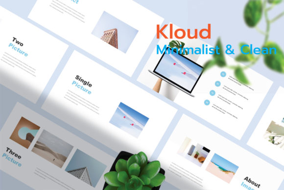 Kloud - Minimalist Google Slide: A Practical Presentation Tool for Creatives and Professionals