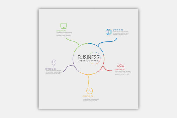 Modern Circle Business Infographic: A Flexible Design Tool for Dynamic Visual Communication