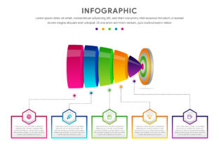 Projectile Infographics Arrow Design: A Modern Visual Tool for Dynamic Presentations