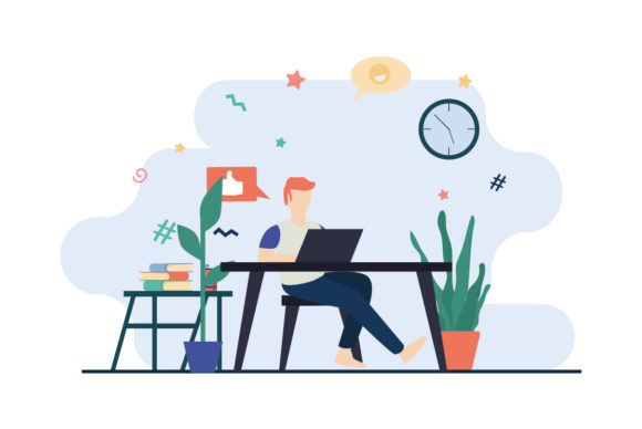 Study and Work from Home-01: A Flexible Visual Resource for Modern Creative Needs